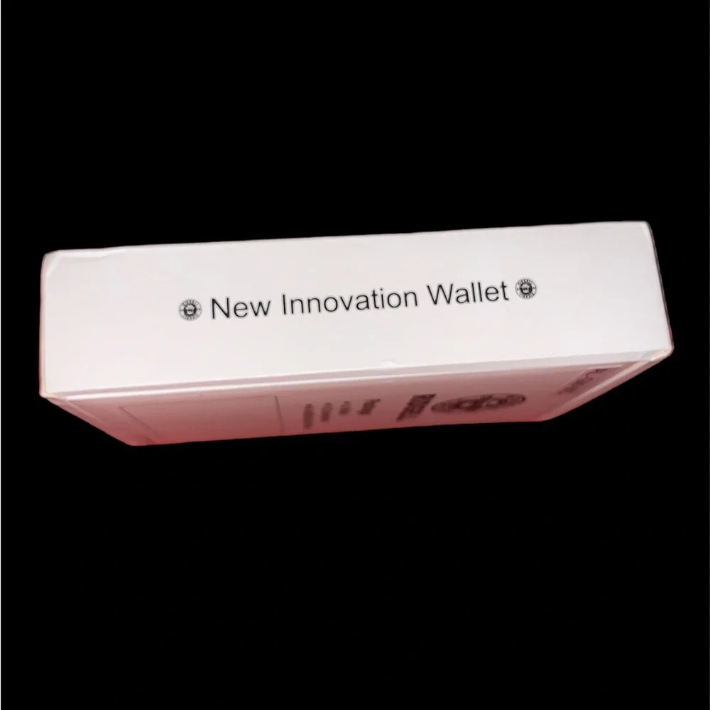 New innovation credit card RIFD wallet with money clip